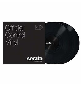 Black Serato 12" Control Vinyl  (Pair)