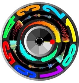Mile High DJ Supply PRE-ORDER Visual Vinyl Vol. 2:  12" BLACK Scratch Record