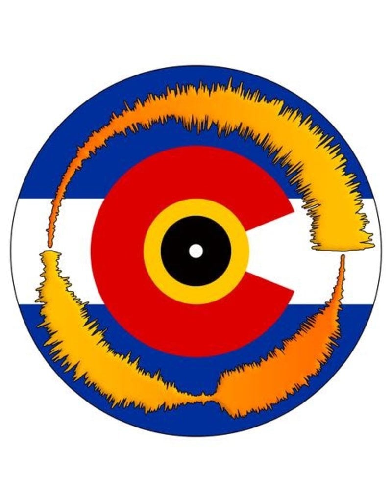 COLORADO FLAG Visual Vinyl Vol. 1: 7" Scratch Record