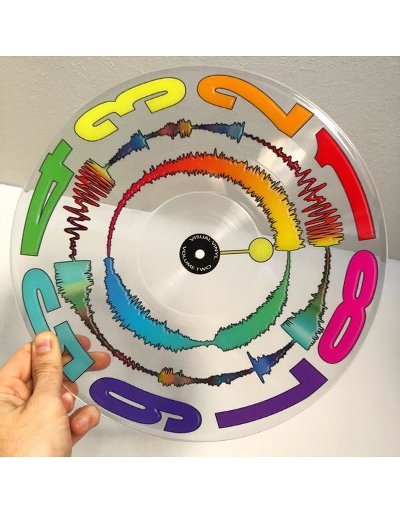 Visual Vinyl Vol. 2:  12" CLEAR Scratch Record