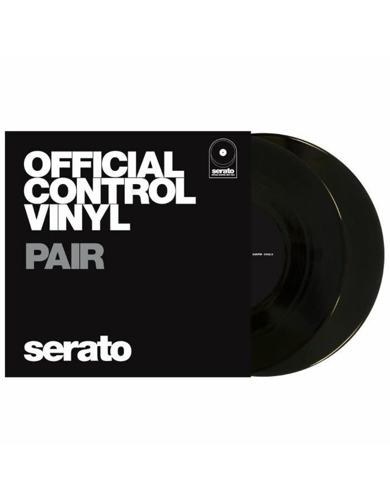 7" Black Serato Control Vinyl (Pair)