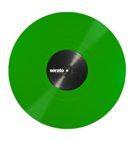 12" Green Serato Control Vinyl Pair (Pair)