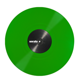 12" Green Serato Control Vinyl Pair (Pair)