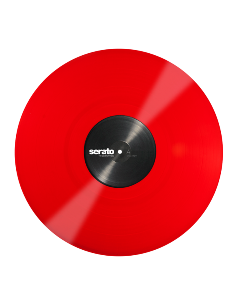 12" Red Serato Control Vinyl Pair (Pair)