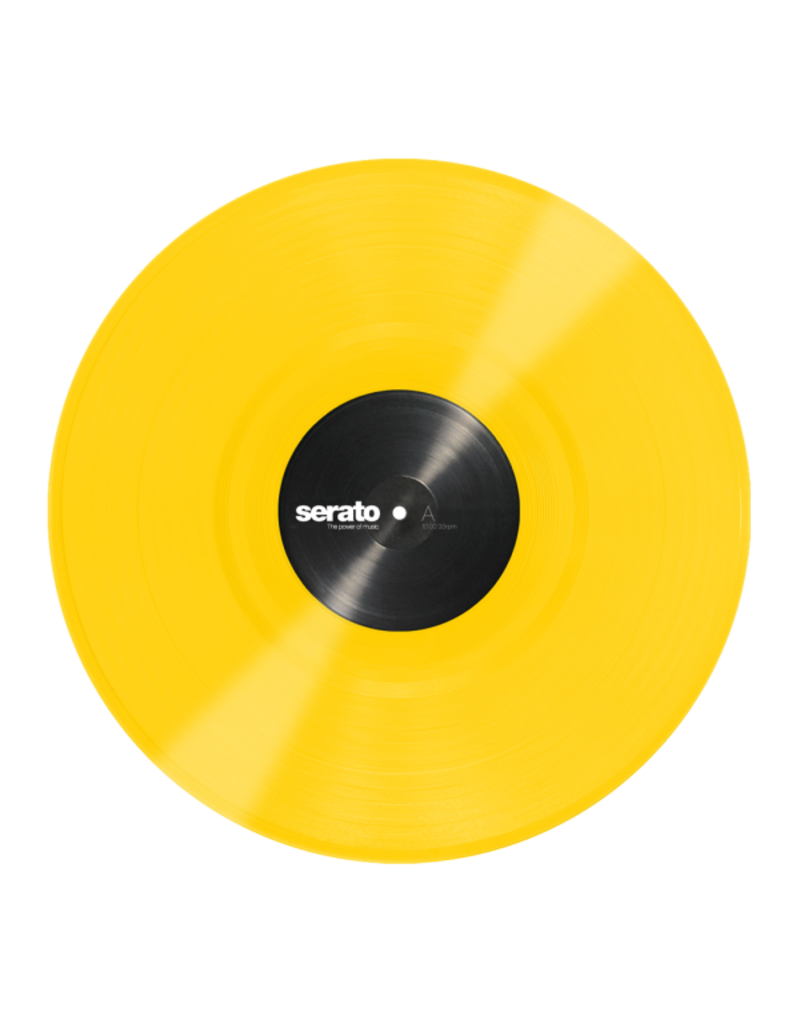 Yellow Serato 12" Control Vinyl (Pair)