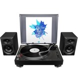 PLX-500-K: BLACK Turntable with Direct-drive Motor, Preamplifier, Headshell with Cartridge and Stylus, and USB Output - Pioneer DJ