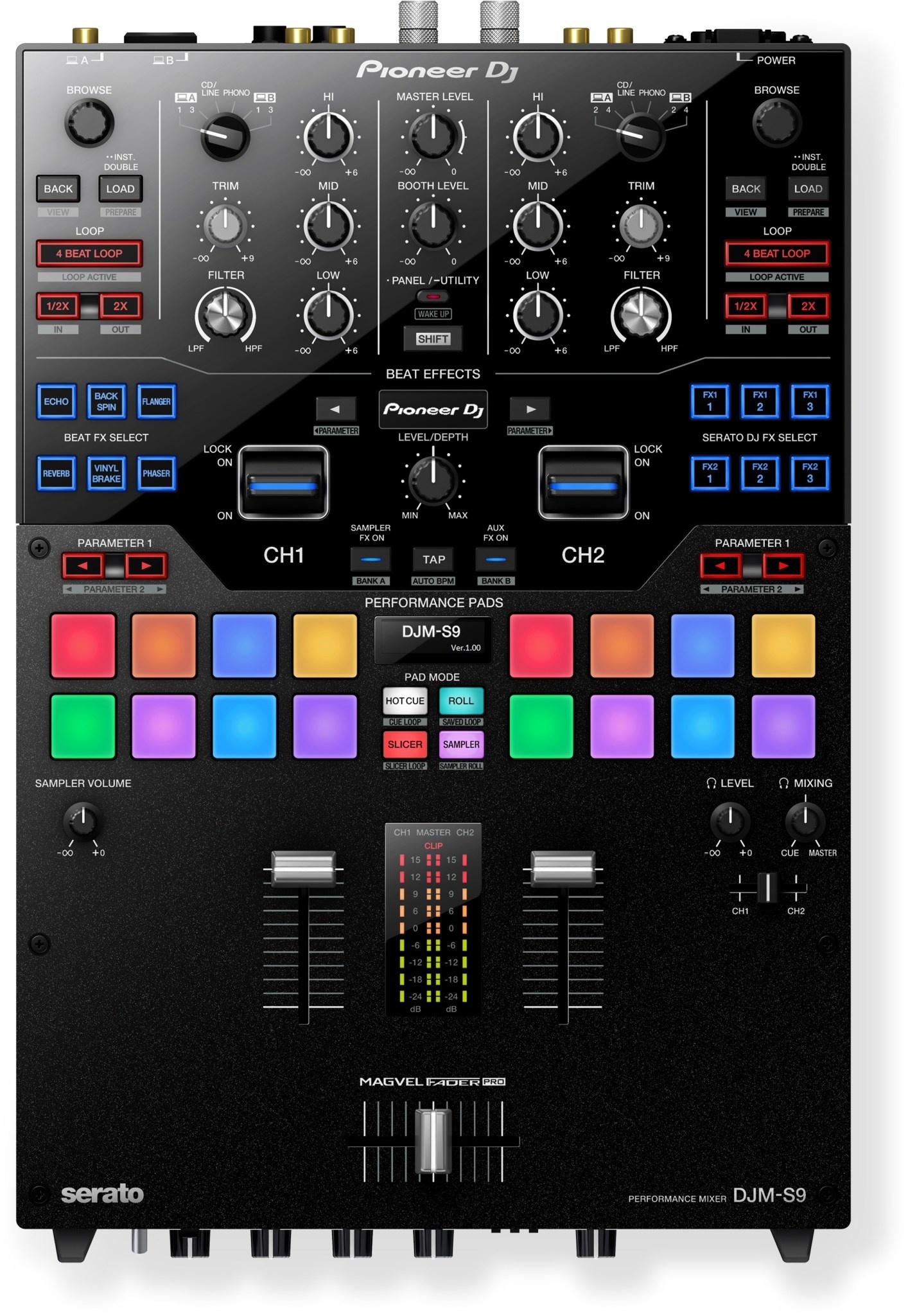 pioneer serato mixer