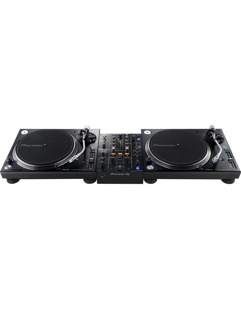 DJM-450: 2-channel DJ Mixer with Onboard 24-bit Audio Interface, 3-band EQs, Magvel Faders, Sound Color FX, Beat FX, and rekordbox dj/rekordbox DVS Software- Pioneer DJ