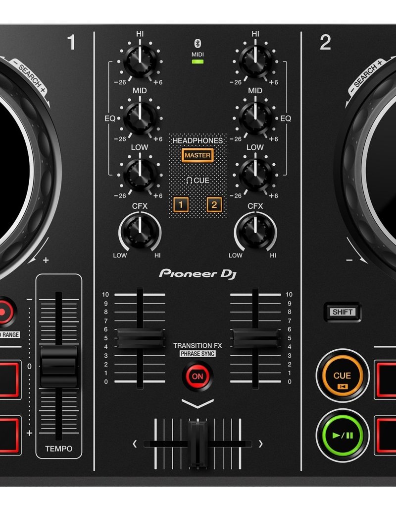 Ddj 200 Smart Dj Controller Black Pioneer Dj Mile High Dj Supply