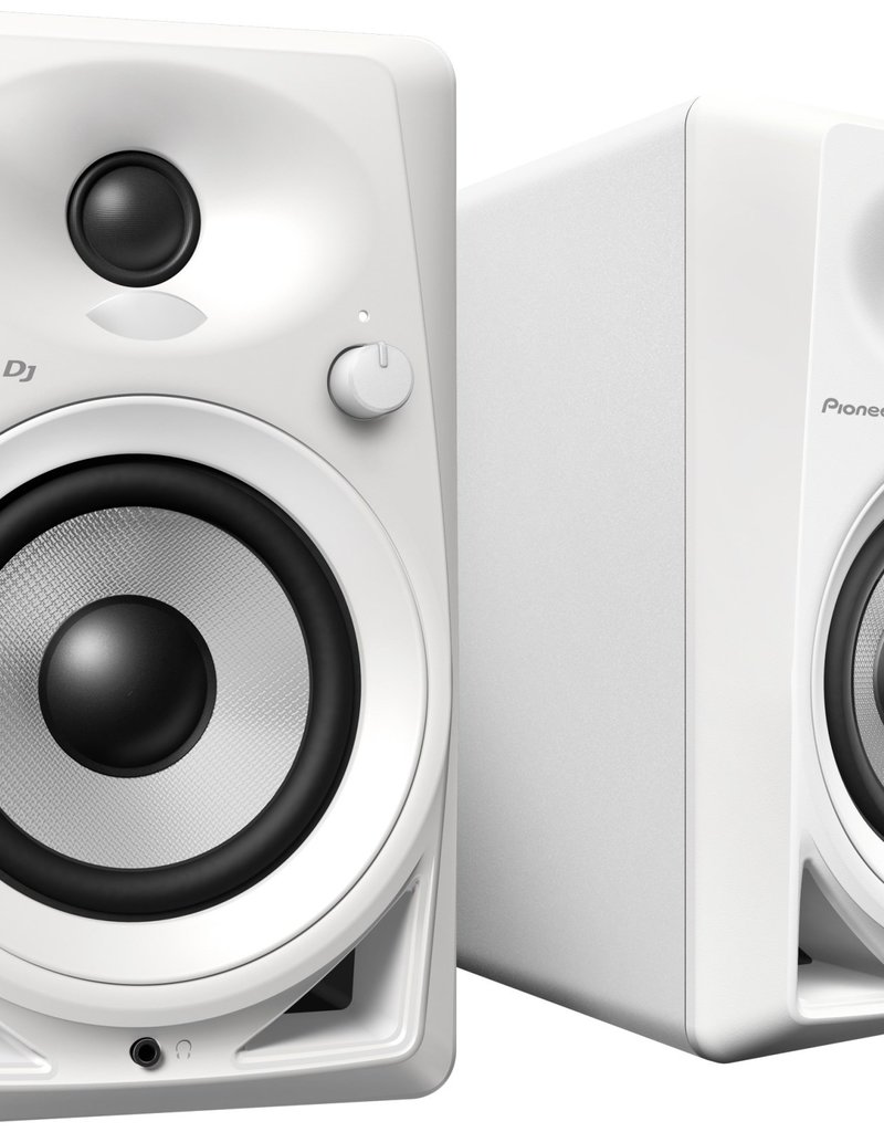white pioneer speakers