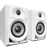 DM-40-W White 4" Compact Active Monitor Speaker (pair) - Pioneer DJ