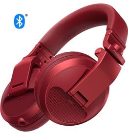HDJ-X5BT-R Red Over-Ear DJ Headphones w/ Bluetooth® Wireless Technology - Pioneer DJ