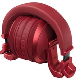 HDJ-X5BT-R Red Over-Ear DJ Headphones w/ Bluetooth® Wireless Technology - Pioneer DJ