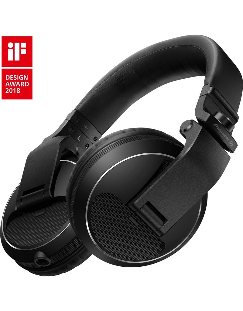 HDJ-X5-K Over Ear DJ Headphones Black - Pioneer DJ