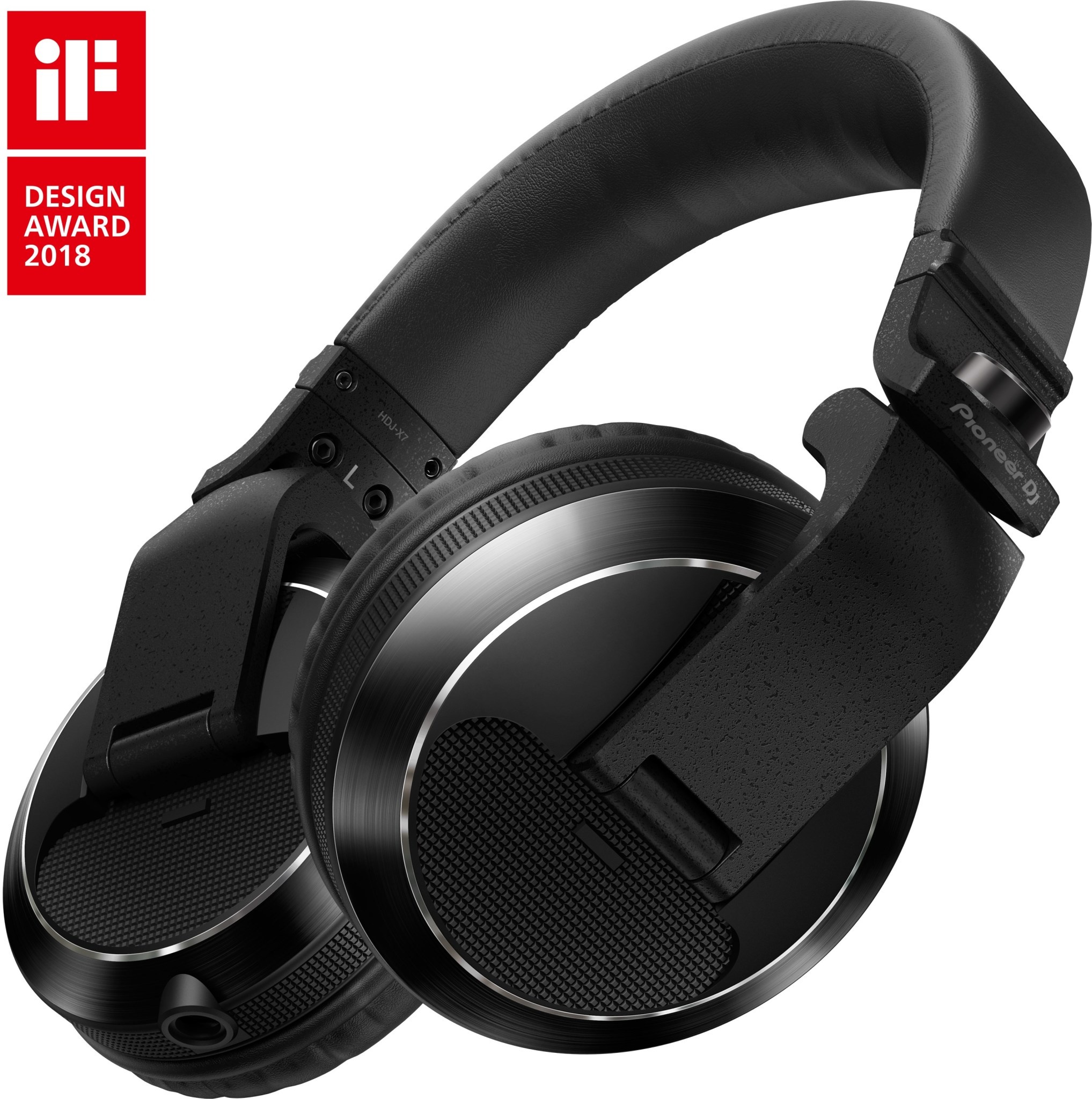 HDJ-X7-K Black Professional over-ear DJ headphones - Pioneer DJ HDJ-X7-K Black Professional over-ear DJ headphones - Pioneer DJ
