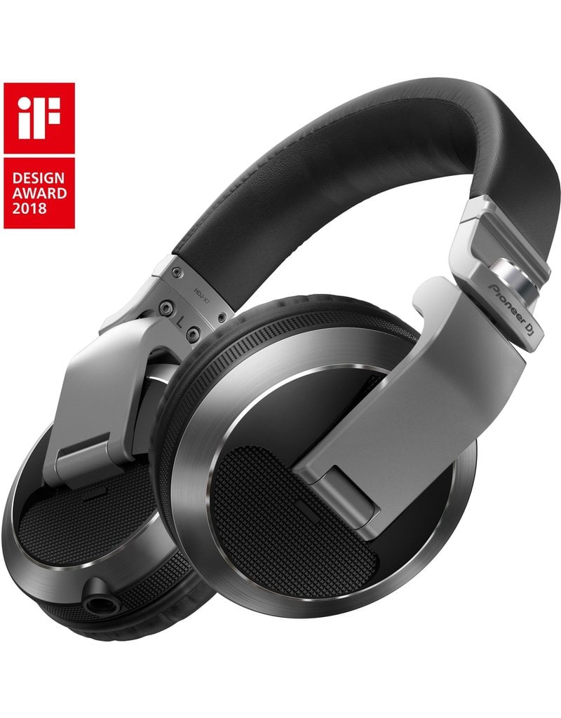 HDJ-X7-S Silver Professional over-ear DJ headphones - Pioneer DJ