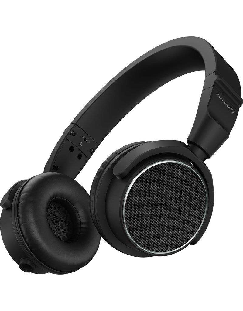 HDJ-S7-K Black Professional on-ear DJ headphones - Pioneer DJ