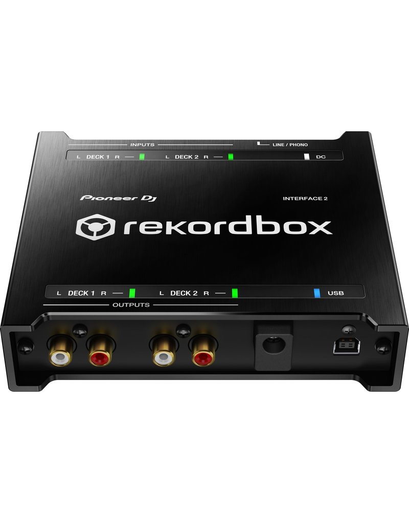 INTERFACE 2 Audio Interface with Rekordbox DJ and DVS