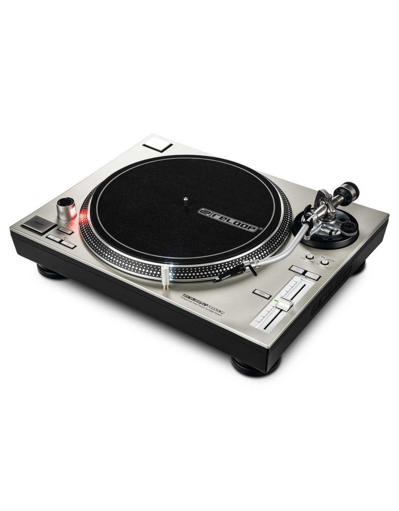 Reloop RP-7000 MK2 Direct Drive High Torque Turntable (Silver)