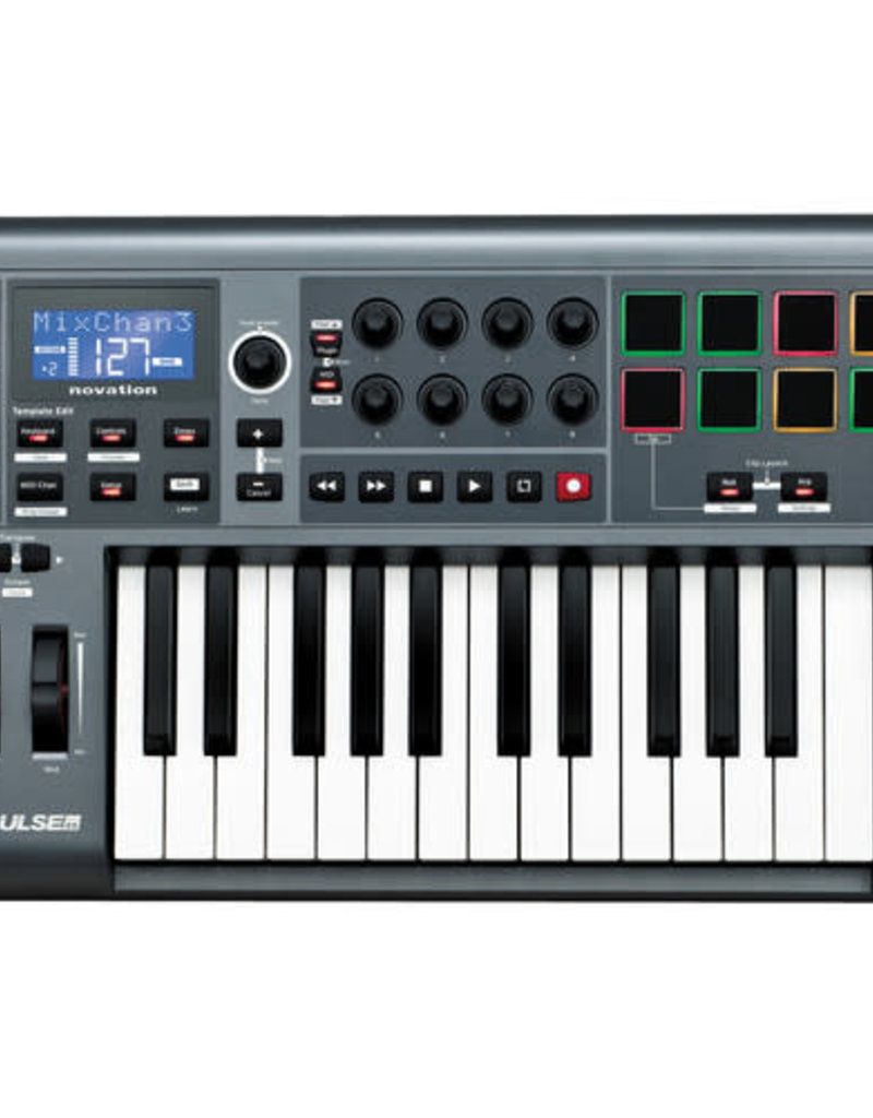 Novation Impulse 25 USB MIDI Keyboard Controller for Ableton Live