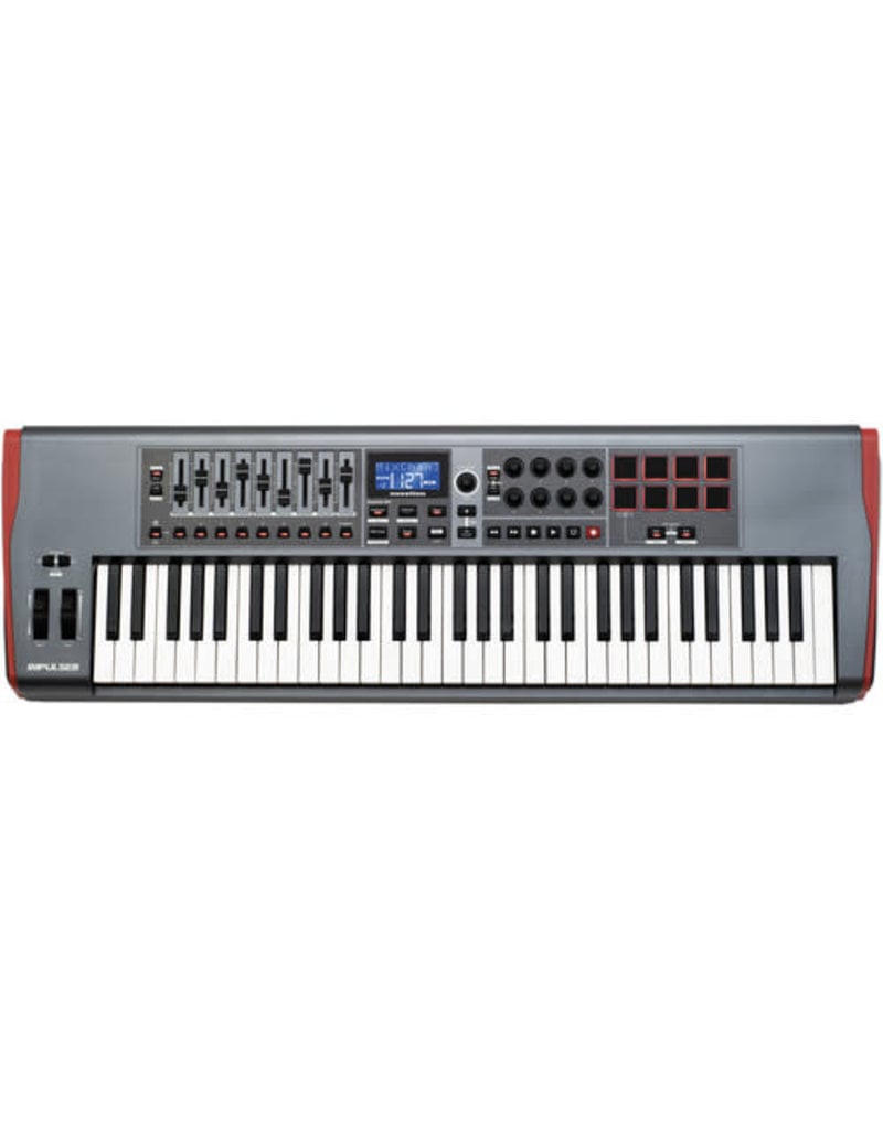 Novation Impulse 61 USB MIDI Keyboard Controller for Ableton Live