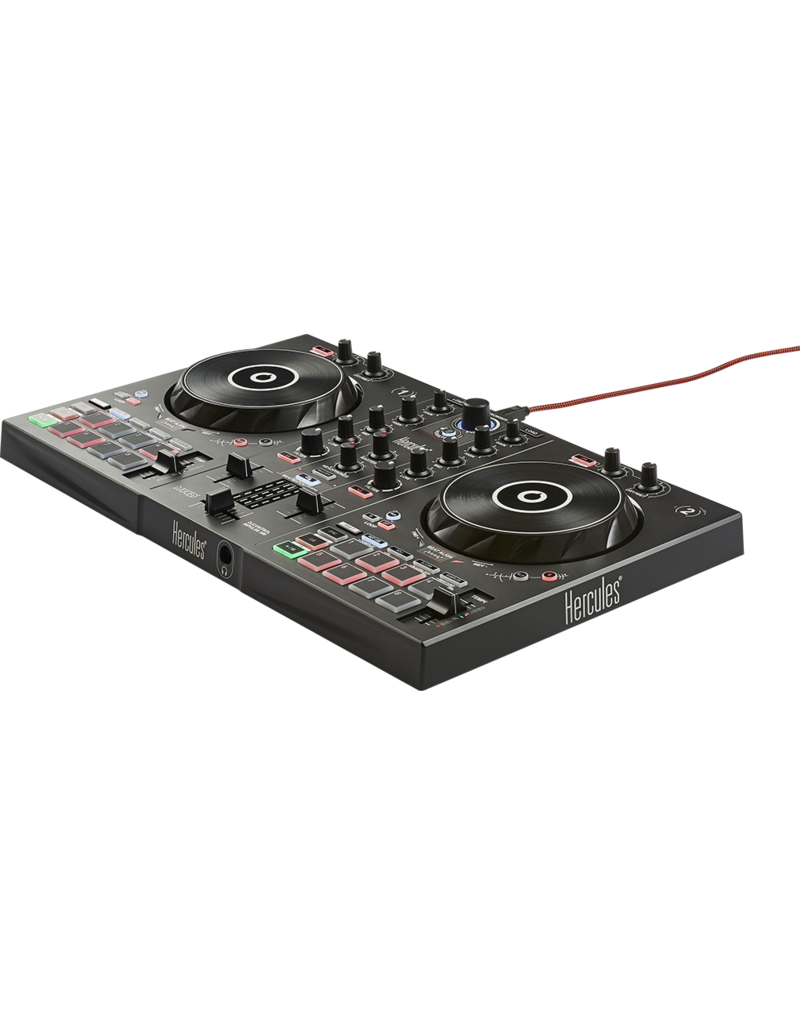 Hercules Hercules DJControl Inpulse 300 Controller w/ Built-in Sound Card, Dynamic Light Guides, IMA (Intelligent Music Assistant)