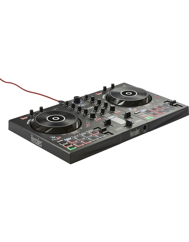 Hercules Hercules DJControl Inpulse 300 Controller w/ Built-in Sound Card, Dynamic Light Guides, IMA (Intelligent Music Assistant)