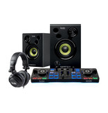 Hercules Hercules DJ Starter Kit Controller, Monitor Speakers, Headphones, Serato DJ Lite