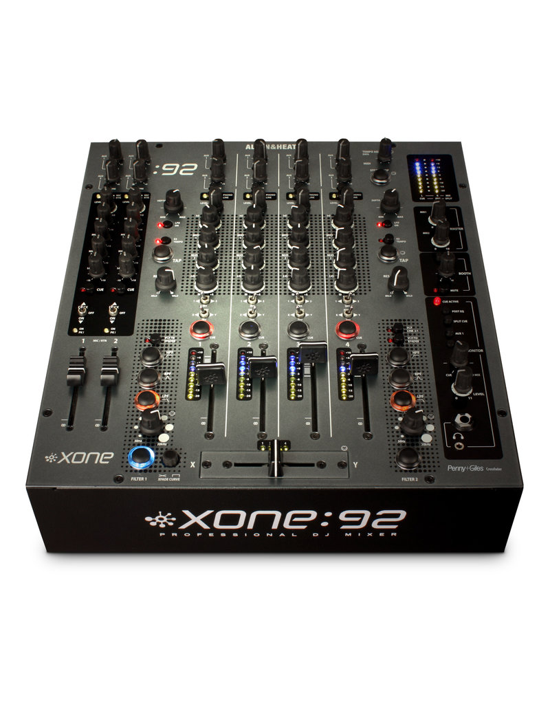 Allen & Heath Xone:92 Professional 6 channel Club/DJ Mixer w/ Faders: Allen & Heath