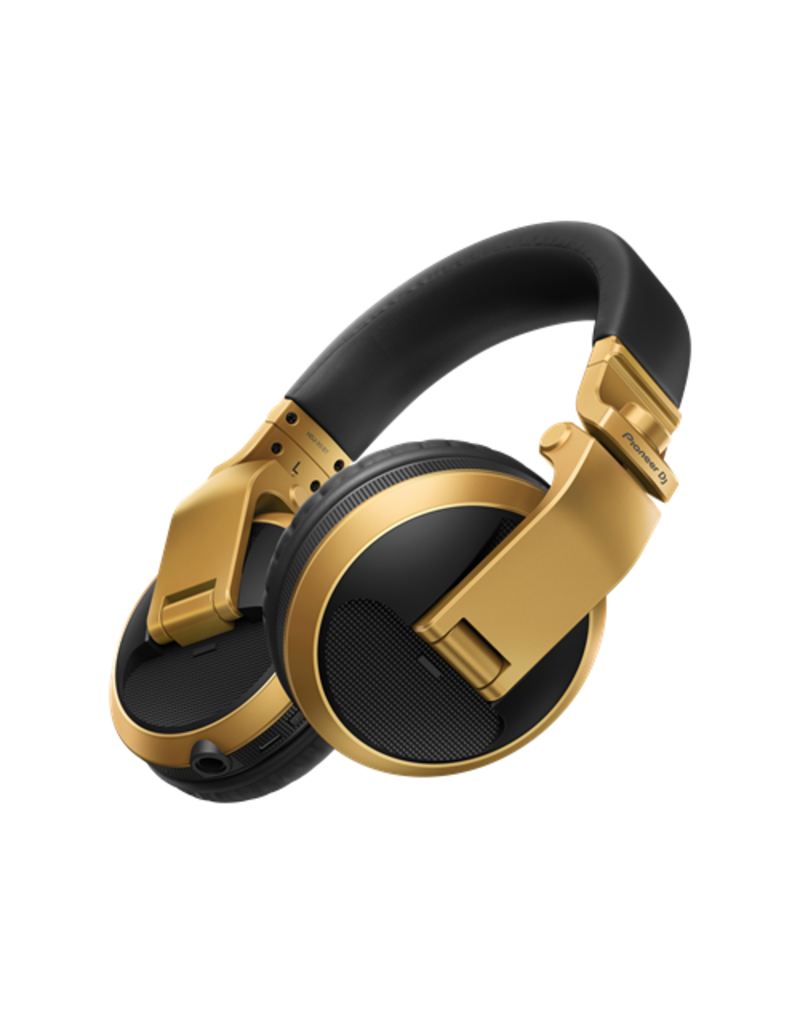 HDJ-X5BT-N Gold Over-ear DJ headphones with Bluetooth® wireless