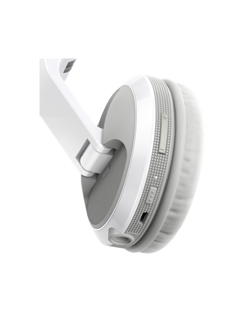 Pioneer HDJ-X5BT-W White Over-Ear DJ Headphones: Bluetooth