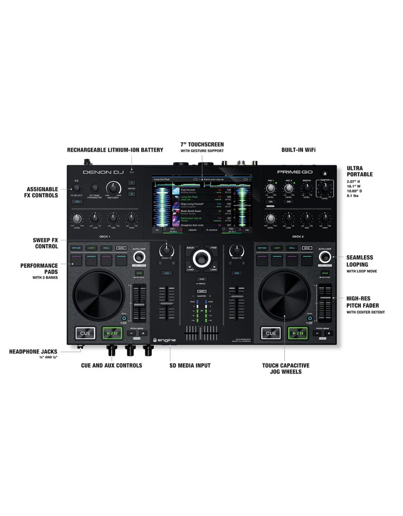 PRIME 2, Standalone DJ System, Smart Console