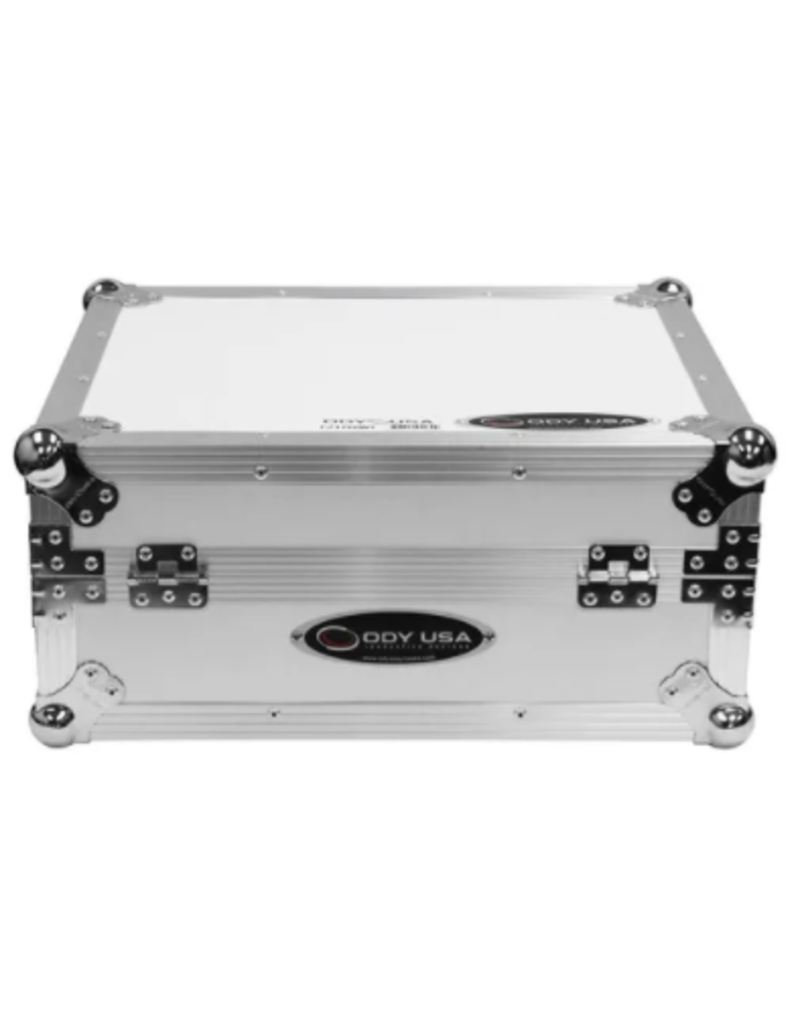 Odyssey FZ1200WT - Heavy Duty Universal Turntable Flight Case White