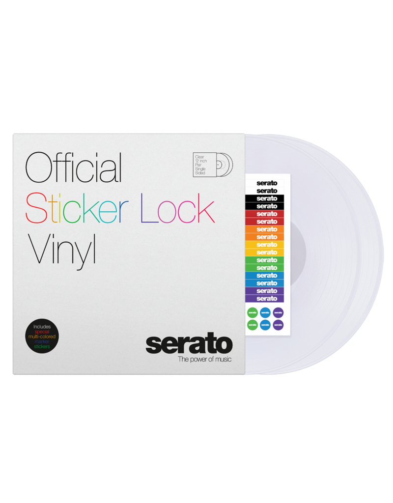 Sticker Lock Serato Control Vinyl (Pair)