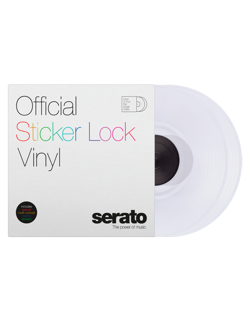 Sticker Lock Serato Control Vinyl (Pair)