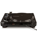 Crosley Crosley C200 Direct Drive Turntable with Built-in Preamp Black