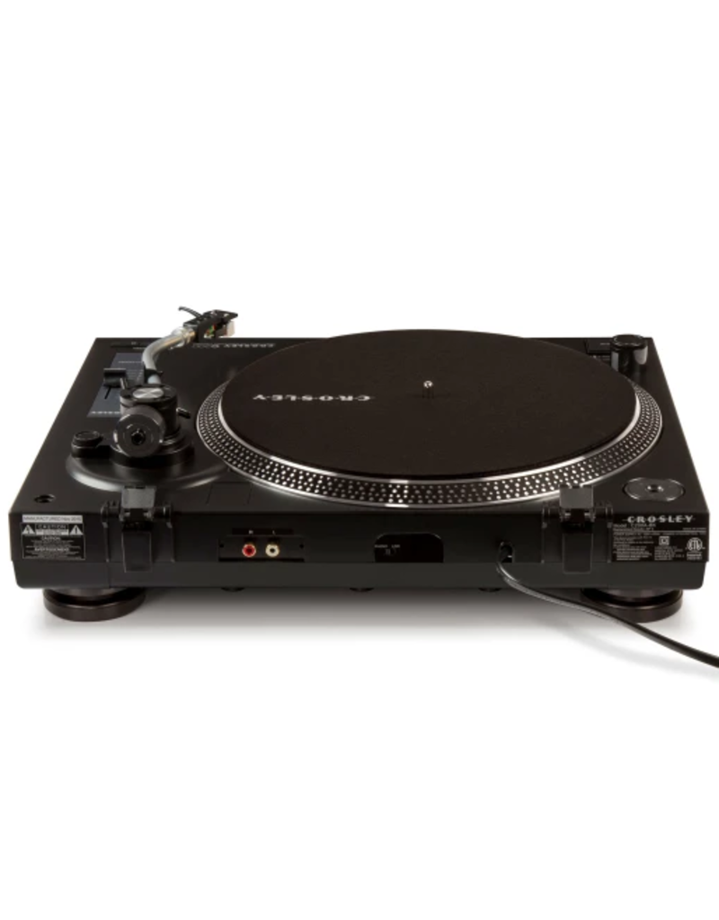 Crosley Crosley C200 Direct Drive Turntable with Built-in Preamp Black