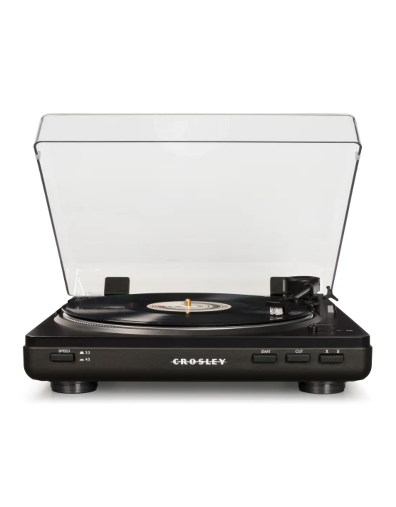 Crosley Crosley T400 Fully Automatic 2-Speed Component Turntable with Built-in Preamp Black