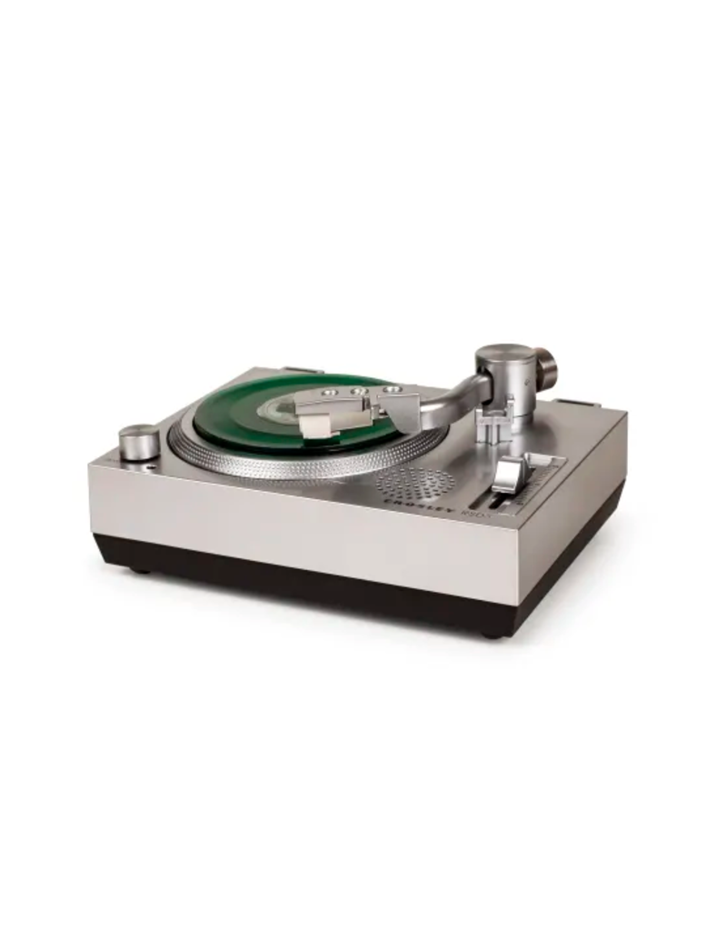 Crosley Crosley RSD3 Mini Turntable for 3-inch Vinyl Records, Silver (CR6037A-SI)