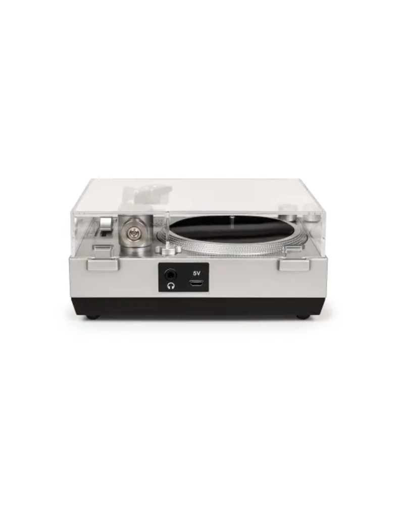 Crosley Crosley RSD3 Mini Turntable for 3-inch Vinyl Records, Silver (CR6037A-SI)