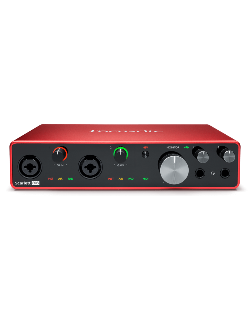 Focusrite Focusrite Scarlett 8i6 USB Audio Interface (3rd Gen)