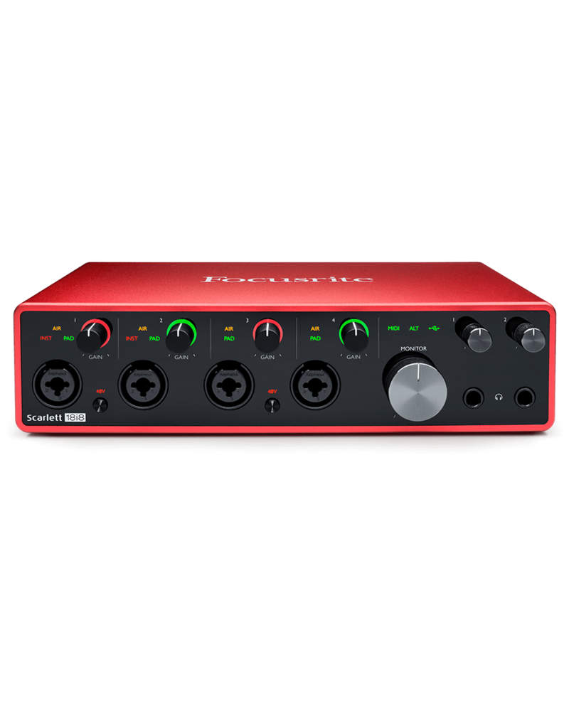 Focusrite Focusrite Scarlett 18i8 USB Audio Interface (3rd Gen)