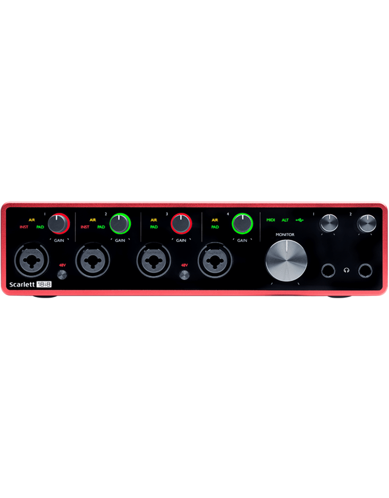 Focusrite Focusrite Scarlett 18i8 USB Audio Interface (3rd Gen)