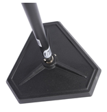 On-Stage On-Stage Hex-Base Quarter-Turn Threadless Mic Stand - Black