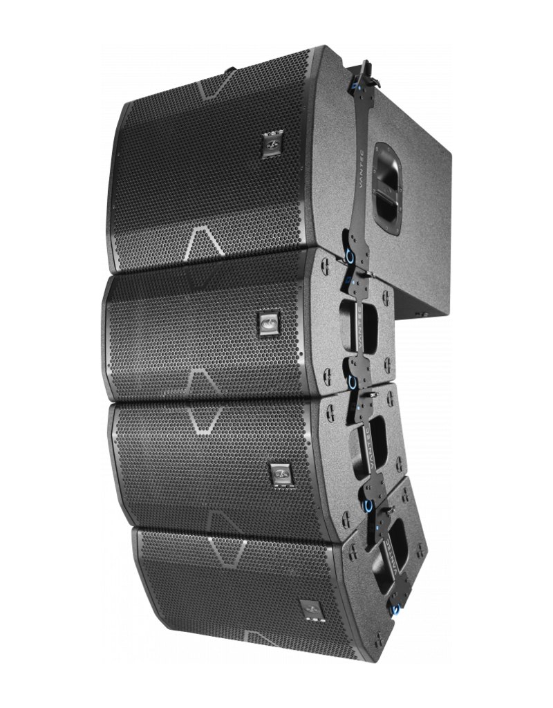 DAS Audio DAS Audio VANTEC-20A 2-Way 12 inch 1500W Powered Curved Array Speaker