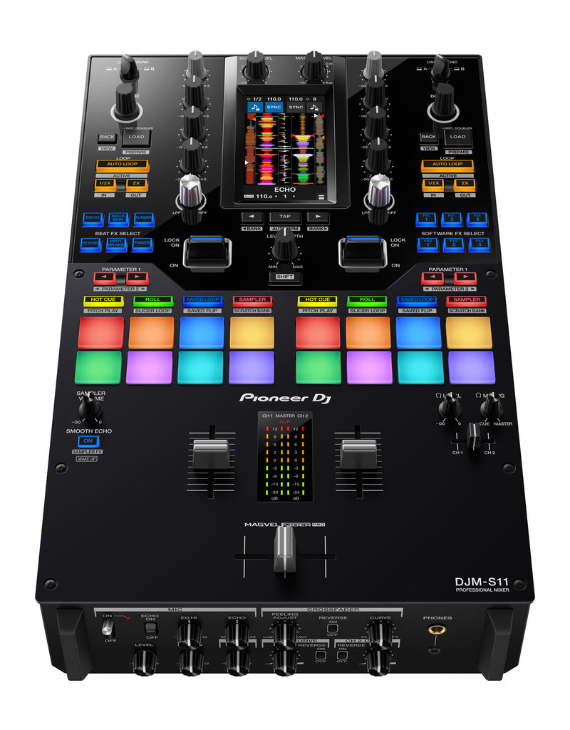 DJM-S11 Professional 2 Channel DJ Mixer with Touch Screen - Pioneer DJ