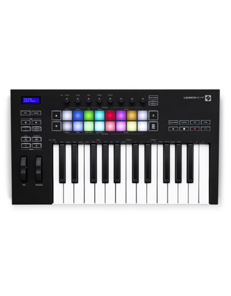 Novation Launchkey 25 Mk3 USB/iOS MIDI Keyboard Controller for Ableton Live