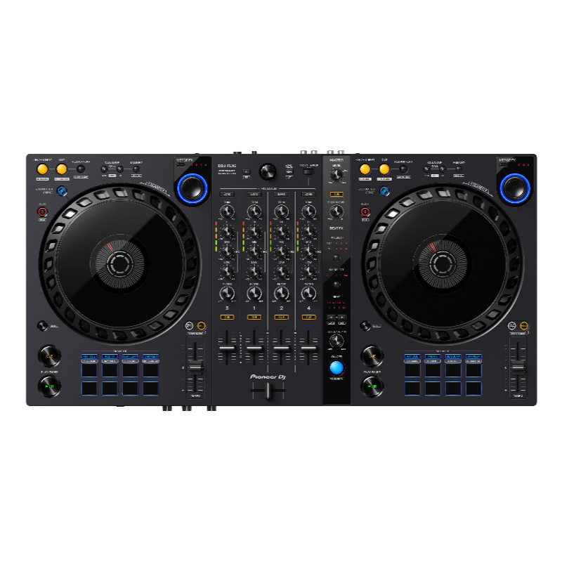 Ddj Flx6 4 Channel Controller Rekordbox And Serato Dj Pro Pioneer Dj Mile High Dj Supply