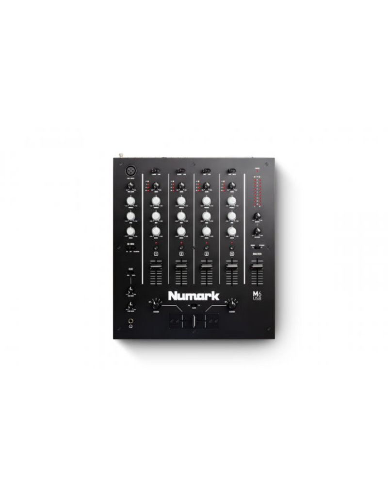 Numark M6 USB 4 Channel Mixer with USB Interface (M6USBBLACK)