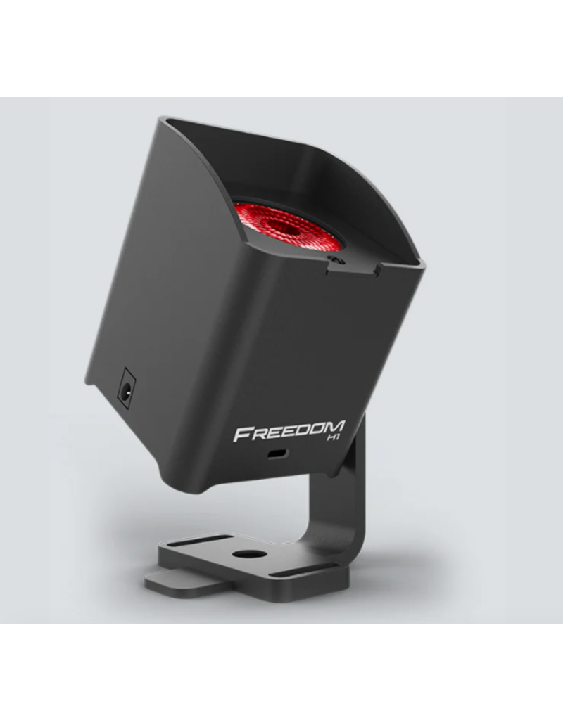 Chauvet DJ Set of 4 Chauvet DJ Freedom H1  100% True Wireless Battery Operated LED Wash Lights with Built-in D-Fi Transceiver